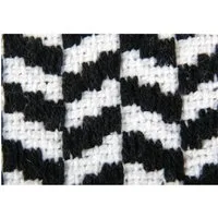 Pro Home Teppich, eckig, Teppich aus 100% Baumwolle, Baumwollteppich Black & White