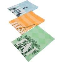 Egeria Geschirrtuch HEALTH, (Set, 3-tlg), 3x 40x60 cm