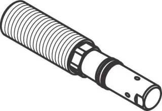 Hansgrohe Anschlussnippel Auslauf Vernis 2-Loch Waschtischmischer Unterputz, 93771000 93771000