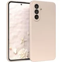 EAZY CASE Handyhülle für Samsung Galaxy A56 Hülle Silikon 6,7 Zoll, Bumper Case Matt Slimcover Silikonschutzhülle elastisch Taupe / Beige