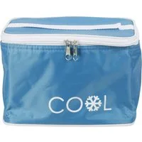 Koopman Thermobehälter Kühltasche Kühlbox Mini Getränkekühler Isotasche 15 x 21 x 15 cm Bunt, Polyester, (Stück, 1-tlg., Packung), Blau, 4L Volumen, mit Tragegriff, Camping