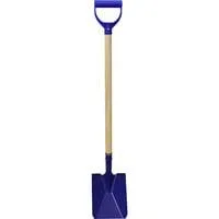 Schaufel aus Metall mit Holzstiel, Länge 90 Zentimeter