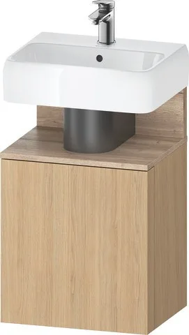 Duravit Qatego Waschtischunterbau wandhängend Natur Eiche Matt 440x350x645 mm - QA4076L55300000 QA4076L55300000