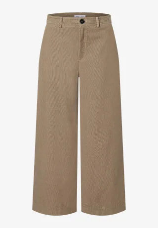 MORE & MORE - Cord-Culotte grün - Gr. - 42