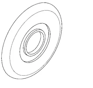 KWC Aquarotter Rosette, ANIMA, für Trinksprudler , 2000101429 2000101429