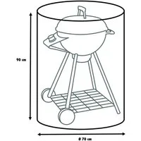 Primaster Grillabdeckhaube Primaster Schutzhülle für Kugelgrills Ø 70 x 90 cm