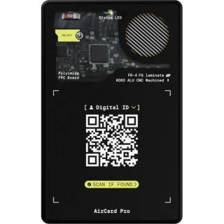 Rolling Square AirCard Pro BT Tracker for Apple Black