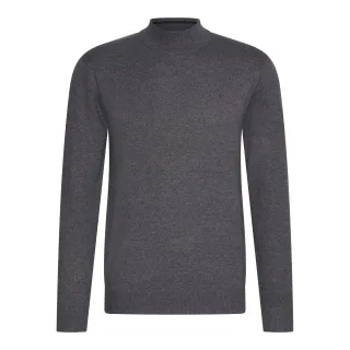 turtle neck trui von Cappuccino Italia in der farbe Grau und in größe M.