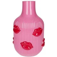 Giftcompany Dekovase L'amour Vase Lippen rosa 25cm (Vasen)
