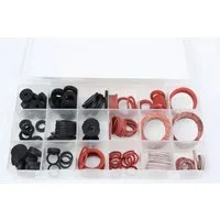 Boni-Shop Dichtungsring Sanitär Dichtungen Set, 141-teilig, Gummidichtungen, O-Ringe, Sortiment, inkl. Box