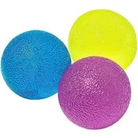 LuxusKollektion Handmuskeltrainer Hand Therapie Bälle 3er Set Silikon Finger Übungsbälle Stress Relief