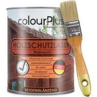 ColourPlus Holzschutzlasur Holzschutzlasur, Holzschutzlasur außen, offenporig, UV- & Witterungsschutz, lasierend