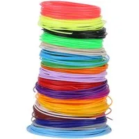 ANYSUN 3D-Drucker-Stift Filament PCL 5 Meter x 20 zufällige Farben