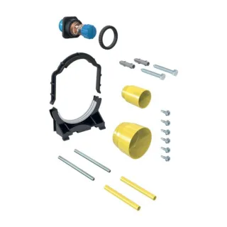 Geberit Duofix WC Montagezubehör Rohbau 241869001 mit Sigma UP-SPK, 12 cm