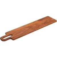 ZASSENHAUS Servierbrett Griff-/Servierbrett Akazie 70 x 15 cm, Akazienholz, (Schneidebretter)
