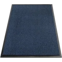 Karat Fußmatte Sky, Sauberlaufmatte für Eingangsbereich, Türmatte für innen, waschbar, melierter Polypropylen-Flor, rutschfester Vinyl-Rücken, Höhe 7 mm
