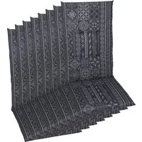 GO-DE Hochlehnerauflage, (Set, 8 Auflagen), in verschiedenen Ausführungen