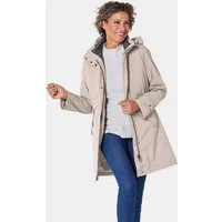 GOLDNER Funktionsjacke Kapuzenjacke mit 3-in-1-Funktion Windbreaker mit integrierter Steppweste, Stehkragen und Langarm