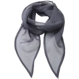 Premier Damen Chiffon-Schal / Chiffon-Halstuch (Stahl)