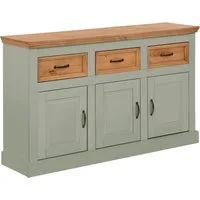 OTTO home Sideboard Selma, Kommode aus massivem Kiefernholz, Breite 145 cm
