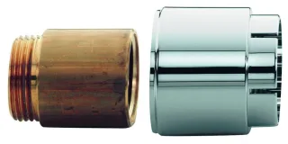 GROHE Verlängerungsset 46238 für Wandbatterie 30mm DN15 chrom 46238000