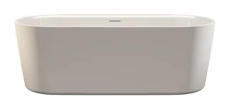 Riho freistehende Badewanne Modesty 170x76 seidenmatt weiß/schwarz, B090001220 B090001220