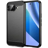 CoolGadget Handyhülle Carbon Handy Hülle für Google Pixel 10a 6,3 Zoll, robuste Telefonhülle Case Schutzhülle für Pixel 10a Hülle