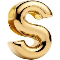 Pandora Bead 763965C00, Mini Buchstabe S Goldfarben