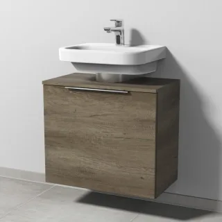 Sanipa 3way Universal-Waschtischunterbau mit 1 Auszug, Eiche-Nebraska UM60037