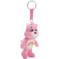 Nici Kuscheltier Nici Schlüsselanhänger Glücksbärchis Hurrabärchi rosa 10 cm