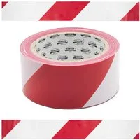 TSB Werk Beschriftungsband Absperrband Trassenband Flatterband Sperrband, Warnband, Signalband, Rot, Weiß