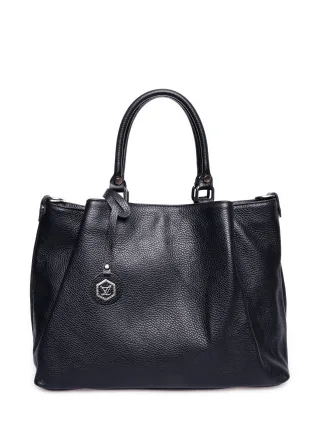 Luisa Vannini Schwarz Rindsledertasche