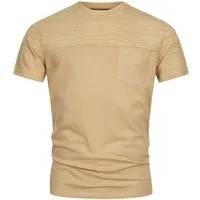 Indicode T-Shirt Herren INSprings Shirt Tee Herrenshirt mit dezenter Brusttasche aus angenehmem Material