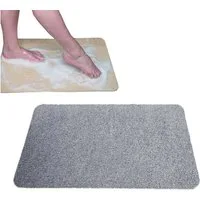 Best Direct® Duscheinlage Hydrowonder Badezimmer- und Duschmatte, B: 40 cm, L: 60 cm, 1-tlg., In 4 Farben: weiß, beige, grau, schwarz, rutschfest, Ideal zum Reinigen der Füße, 40 x 60 cm