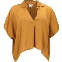 Guru-Shop Longbluse Weites Boho Blusentop mit Fledermausärmeln,.. alternative Bekleidung