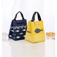 FELIXLEO Einkaufsbeutel kleine faltbare Lunchbag Isoliertasche für Schule Arbeit