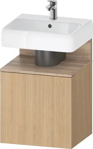 Duravit Qatego Waschtischunterbau wandhängend Natur Eiche Matt 490x420x645 mm - QA4077L55300000 QA4077L55300000
