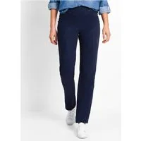 bonprix Schlupfhose aus elastischem Baumwoll-Mix, Regular Fit, gerades Bein