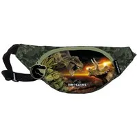 DERFORM Gürteltasche Kinder Dinosaurier T-Rex Bauchtasche Hüfttasche Outdoor Tasche