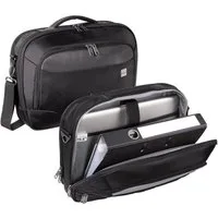 Hama Laptoptasche Notebook-Tasche Frankfurt Laptop-Sleeve Case, Business Hülle Tablet-Fach A4-Ordner Organizer Zubehör Schultergurt