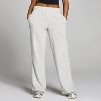 MP Damen Basics Gerade Jogginghose - Hellgrau Meliert - M