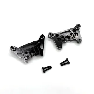Upgraded Metal Spare Parts Front and Rear Shock Absorber Brackets For MJX 1/14 14207 14208 RC Car