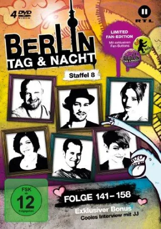 Berlin - Tag & Nacht - Staffel 08 (Folge 141-158) [Limited Edition] [4 DVDs]