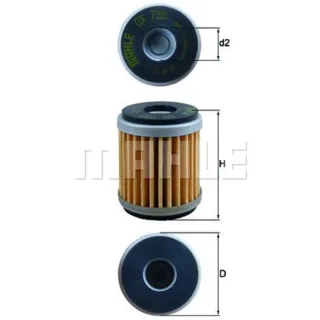 Mahle ?lfilter GASGAS Ec YAMAHA Mt Tricker Wr X-Max Ybr Yp Yzf-R