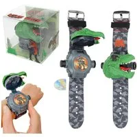 Depesche Spiel Dino World Armbanduhr mit Projektor