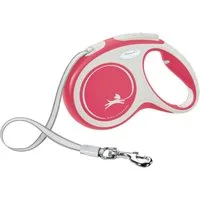flexi Flexileine FLEXI Rollleine New COMFORT Gurt - 5m, bis 25kg Farbe: rot