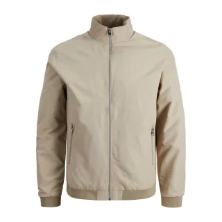 Jje Rush Harrington Bomber von Jack & Jones in der farbe Beige und in größe XS.