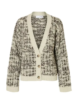 selected men - Strickjacke - Slflindsay grau - Gr. - M