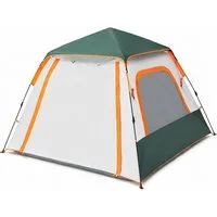 Diyarts Kuppelzelt Campingzelt 1-2 oder 3-5Personen, Personen: 2 (Einzelzelt, Zelt mit Gestänge, Tragetasche, Heringen, Seilen, Anleitung), Zelt 2 Personen oder 3-4 Personen, wasserdicht, schnell aufbaubar
