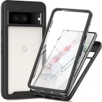 betterfon Handyhülle für Google Pixel 7 Pro TPU Case mit 360° Rundumschutz Displayschutz, 360 Grad Hülle mit Displayschutz und Fingerprint